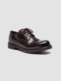 BULLA DD 311 - Burgundy Leather Derby Shoes Officine Creative - 3