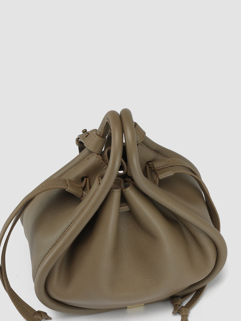 CABALA 004 - Taupe Leather Handle Bag