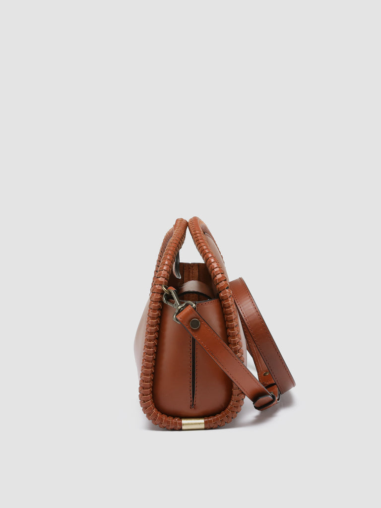 CABALA 103 - Brown Leather Clutch Bag  Officine Creative - 5