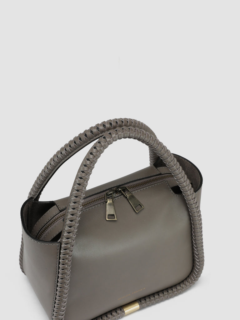 Women's Black Leather Bucket Bag: SUSAN 007 – Officine Creative EU