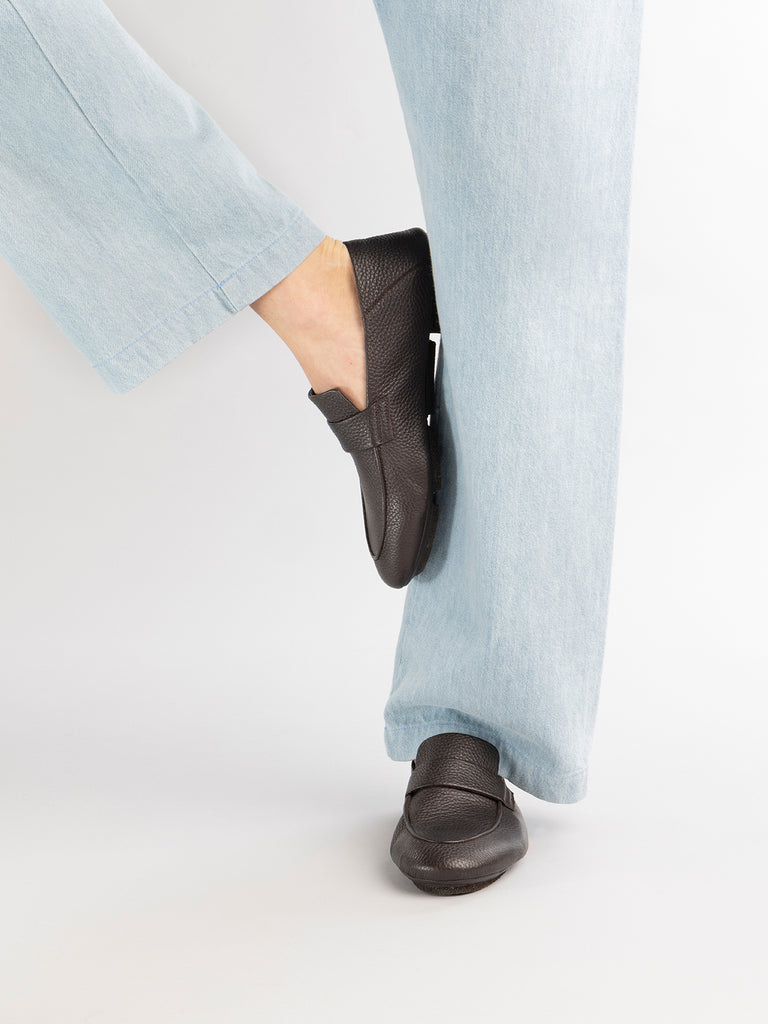 C-SIDE 001 - Grey Leather Loafers Men Officine Creative - 7