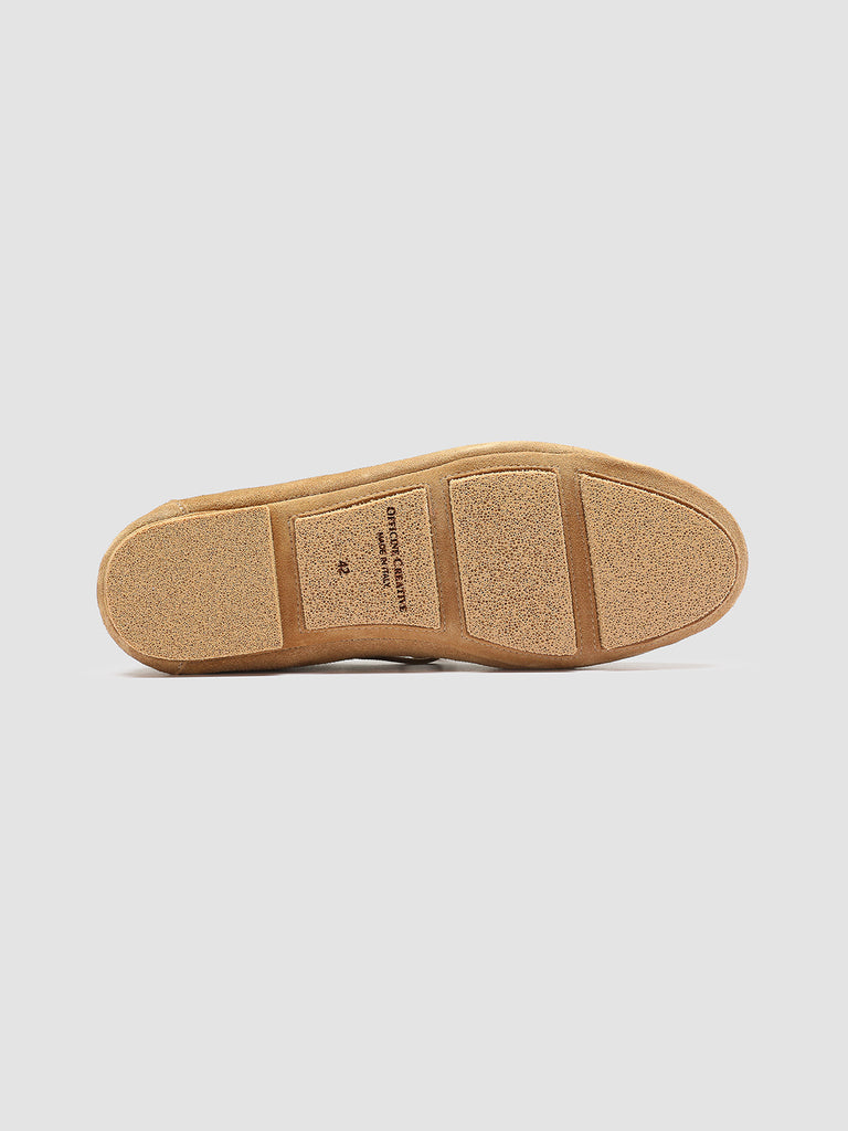 C-SIDE 004 - Camel Suede Boat Shoes