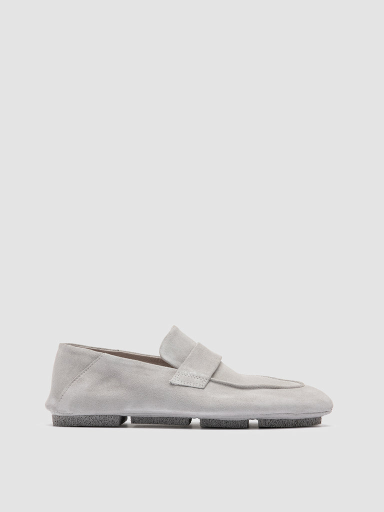 C-SIDE 101 - Grey Suede Loafers