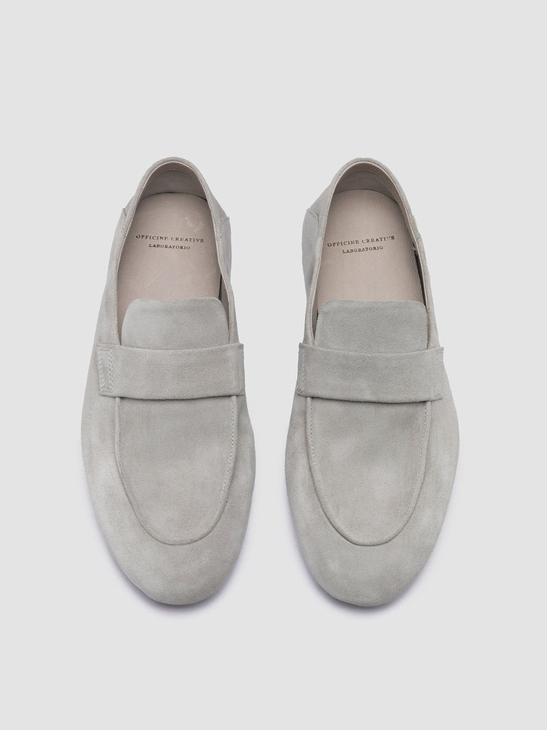 C-SIDE 101 - Grey Suede Loafers