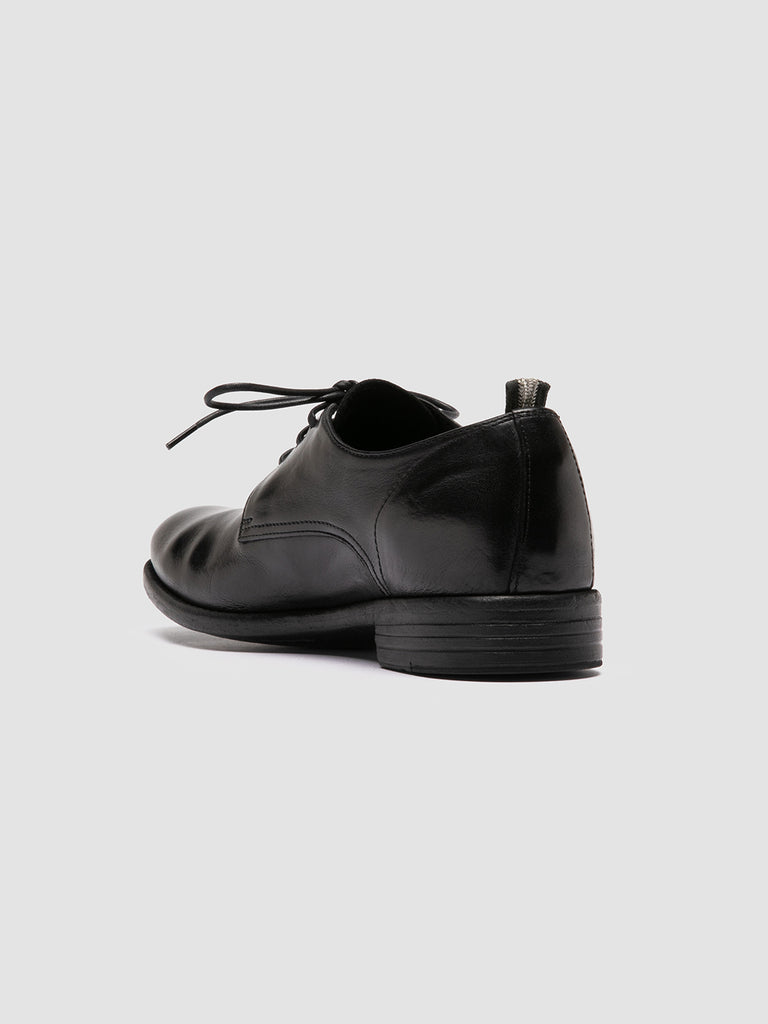 CALIXTE 064 - Black Leather Derby Shoes Women Officine Creative - 4