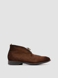 CETON 685 - braune Chukka-Stiefel aus Wildleder