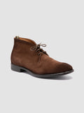 CETON 685 - braune Chukka-Stiefel aus Wildleder