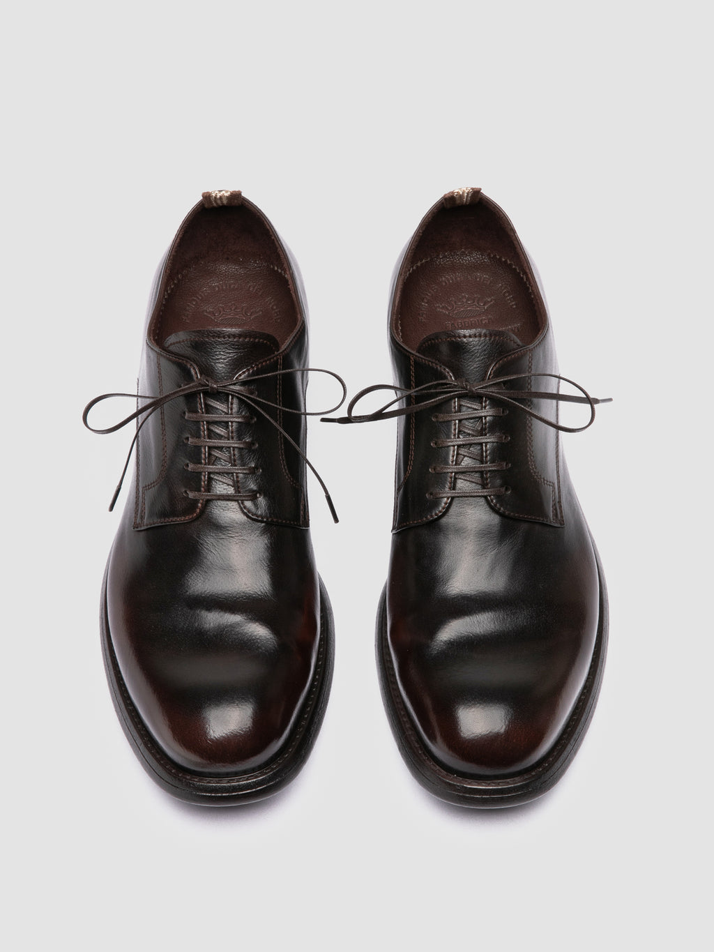 CHRONICLE 001 - Brown Leather Derby Shoes Officine Creative - 2