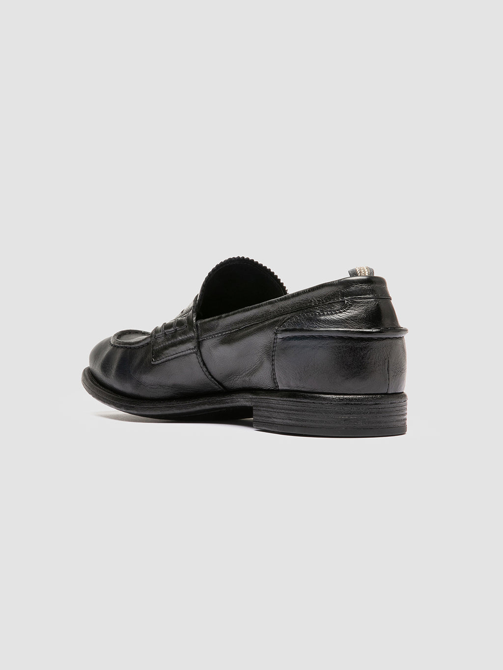 CHRONICLE 144 - Black Leather Penny Loafers