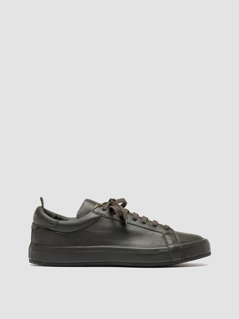 CORE 001 - Green Leather Sneakers