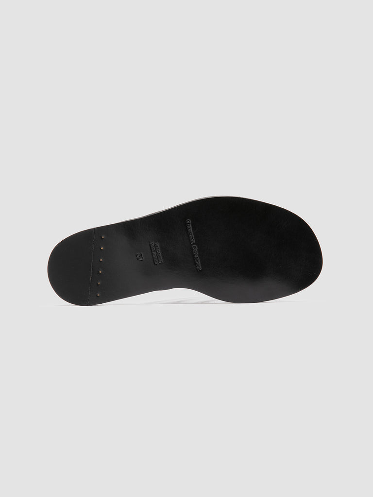 CYBILLE 016 - Black Leather Slide Sandals Women Officine Creative - 5