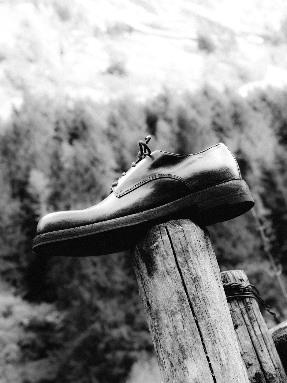 Officine Creative - Women's leather derby shoes