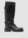 DAKOTA 003 - Grey Leather Pull-On Boots Officine Creative - 1