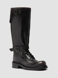 DAKOTA 003 - Grey Leather Pull-On Boots Officine Creative - 3