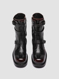 DAKOTA 004 - Burgundy Leather Zipped Boots Officine Creative - 2