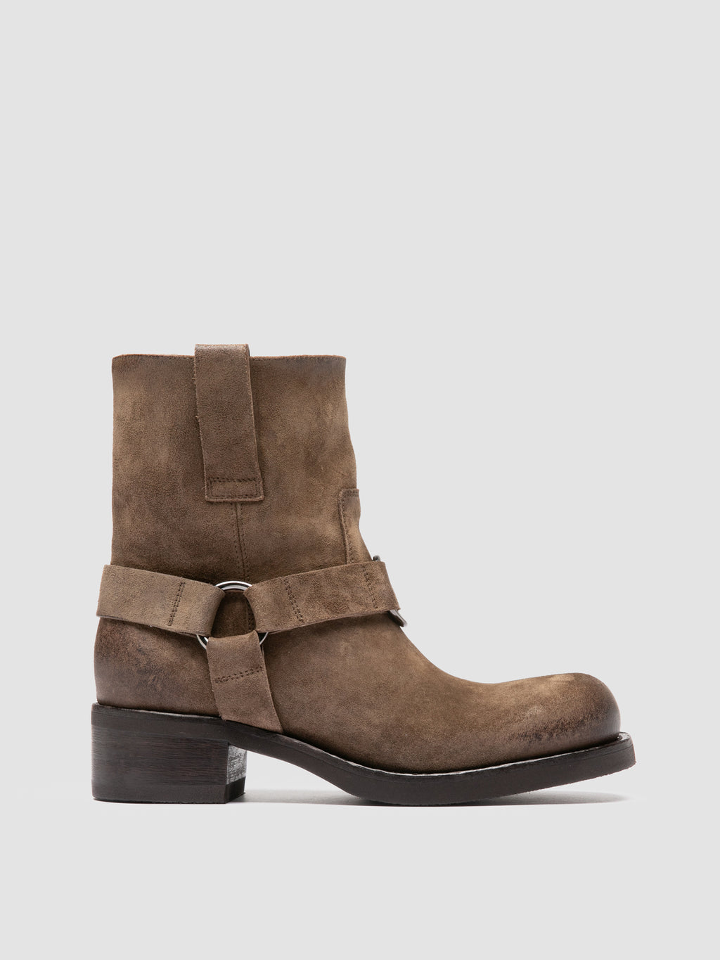 DANA 003 - Taupe Suede Pull-On Boots Officine Creative - 1