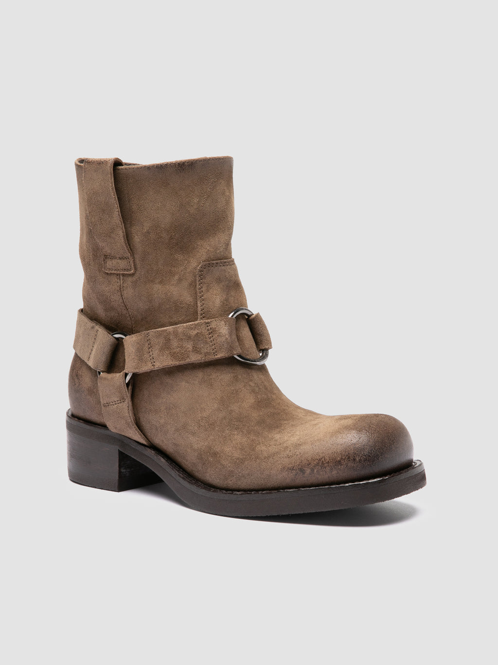 DANA 003 - Taupe Suede Pull-On Boots Officine Creative - 3