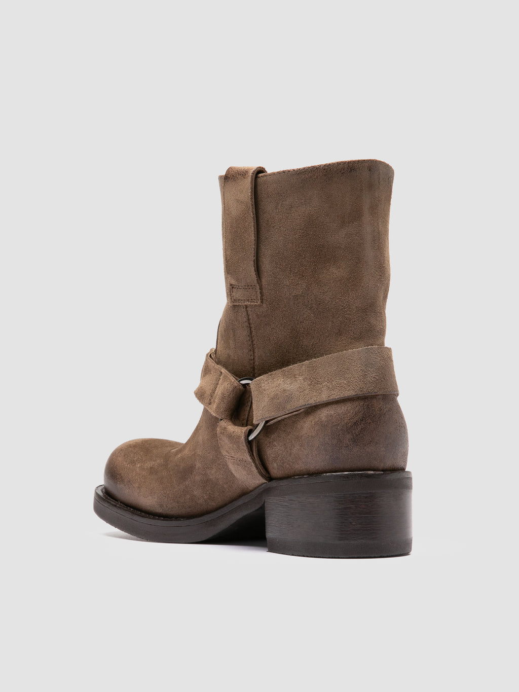 DANA 003 - Taupe Suede Pull-On Boots Officine Creative - 4