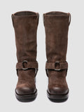 DANA 004 - Brown Suede Pull-On Boots Officine Creative - 2