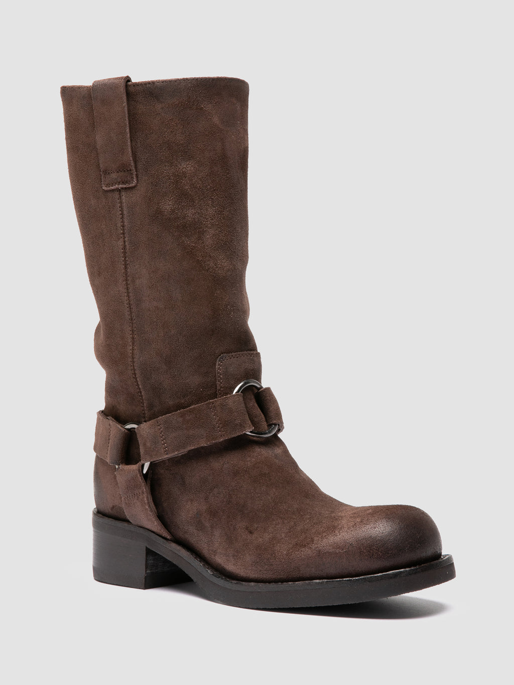 DANA 004 - Brown Suede Pull-On Boots Officine Creative - 3
