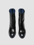 DELICE 002 - Black Leather Zip Boots