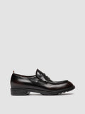 DIARY 001 - Black Leather Penny Loafers - thumb image 1,side view