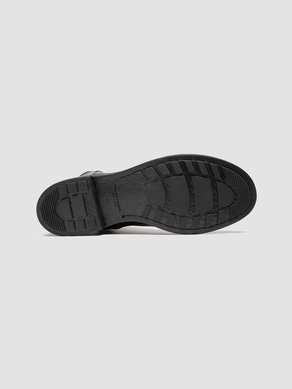 DIARY 008 - Black Leather Zip Boots - image 5,side view