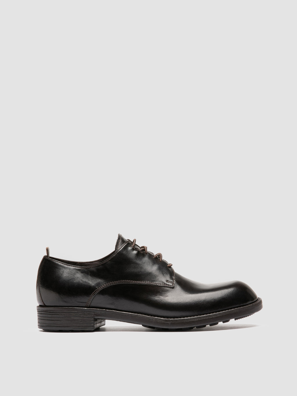 DIARY 009 - Brown Leather Derby Shoes Officine Creative - 1