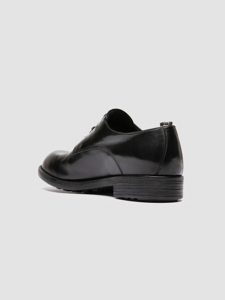 DIARY 009 - Black Leather Derby Shoes Officine Creative - 4