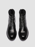 DIARY 010 - Black Leather Zipped Boots Officine Creative - 2