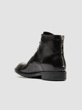 DIARY 010 - Black Leather Zipped Boots Officine Creative - 4