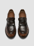 DIARY 101 - Brown Leather Penny Loafers Officine Creative - 2