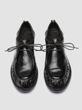 DIARY 102 - Black Leather Derby Shoes Officine Creative - 2