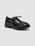 DIARY 102 - Black Leather Derby Shoes Officine Creative - 3
