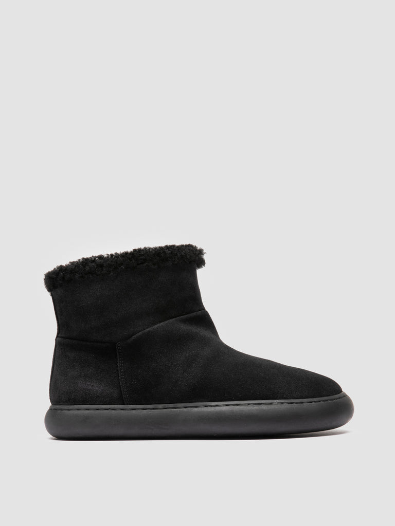 DINGHY 105 - Black Suede Boots