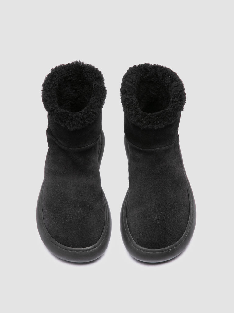 DINGHY 105 - Black Suede Boots