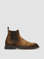 DUDE FLEXI 003 - Braune Chelsea-Stiefel aus Wildleder