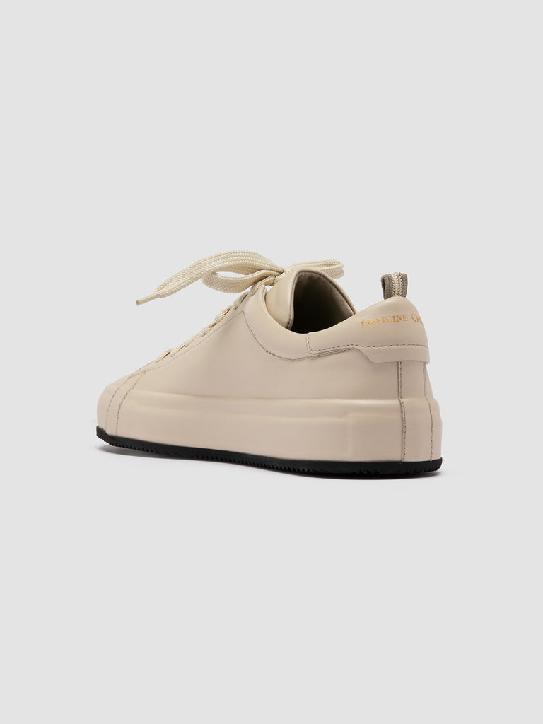 EASY 101 - Ivory Leather Low Top Sneakers Women Officine Creative - 4