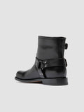 EMERALD 016 - Black Leather Pull-On Boots Officine Creative - 4