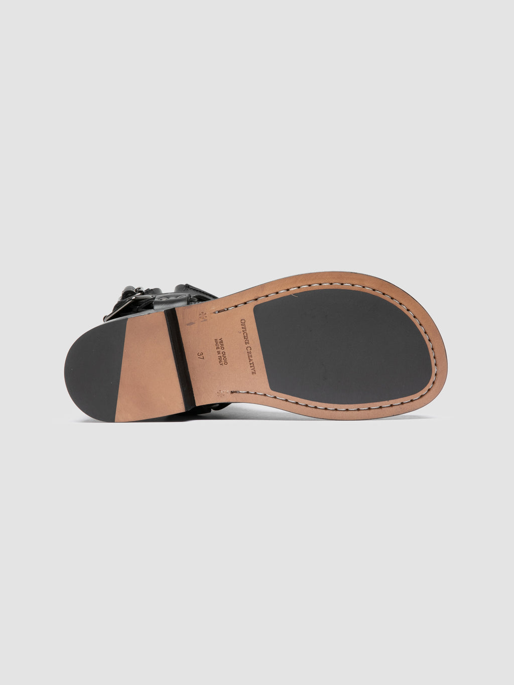 EMERALD 016 - Black Leather Pull-On Boots Officine Creative - 5