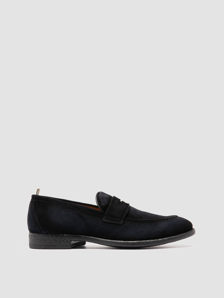 EMORY 024 - Blue Suede Loafers