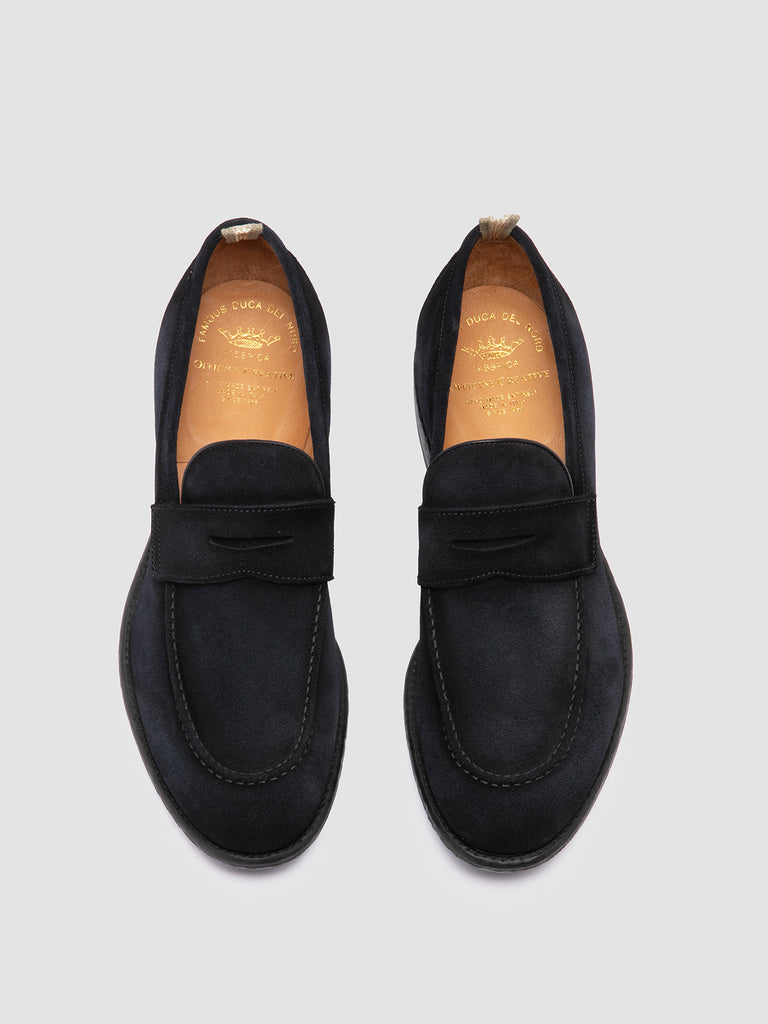 EMORY 024 - Blue Suede Loafers
