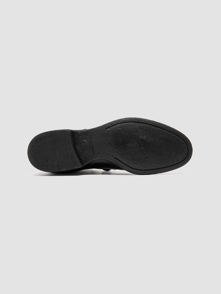 Men's Leather Black Boots: EMORY CAOU/014 DIVER – Officine Creative EU