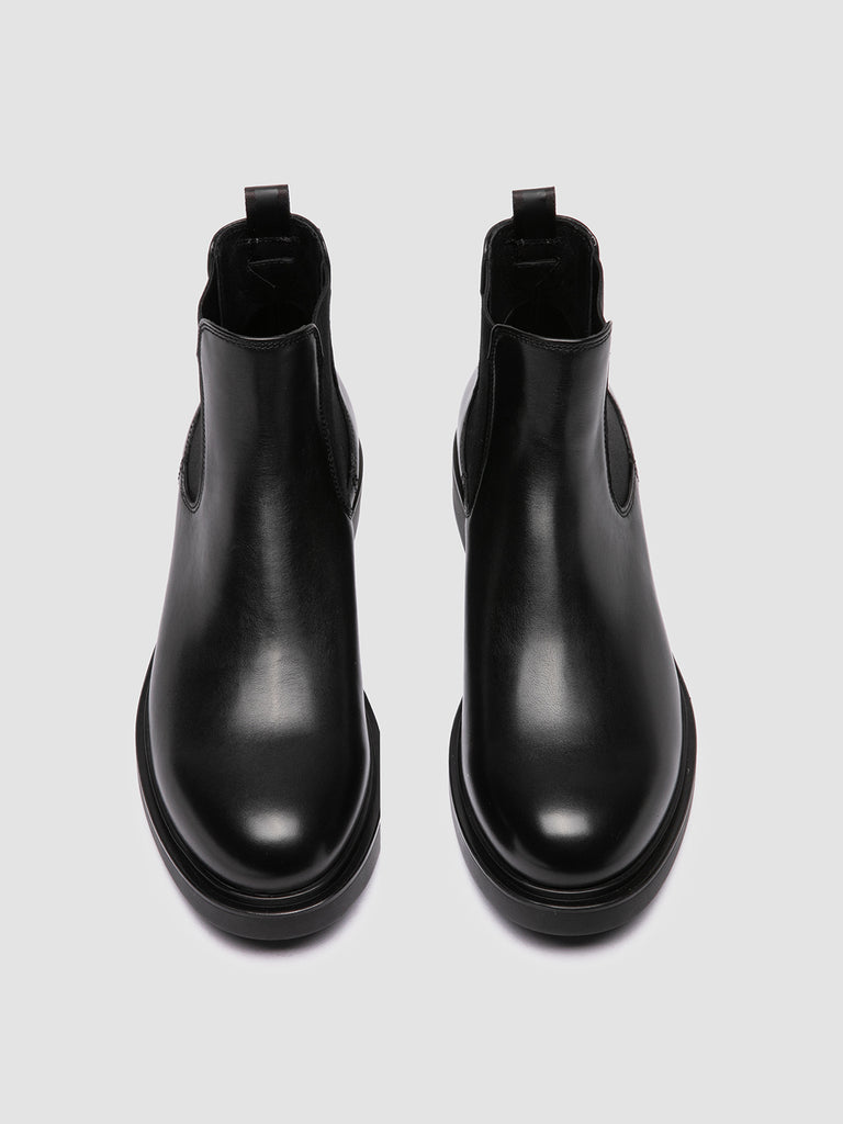 ENGINEER 006 - Black Leather Chelsea Boots