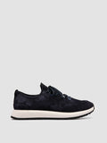 ENTIRE 001 - Navy Suede Sneakers Officine Creative - 1