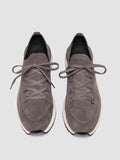 ENTIRE 001 - Grey Suede Sneakers Officine Creative - 2