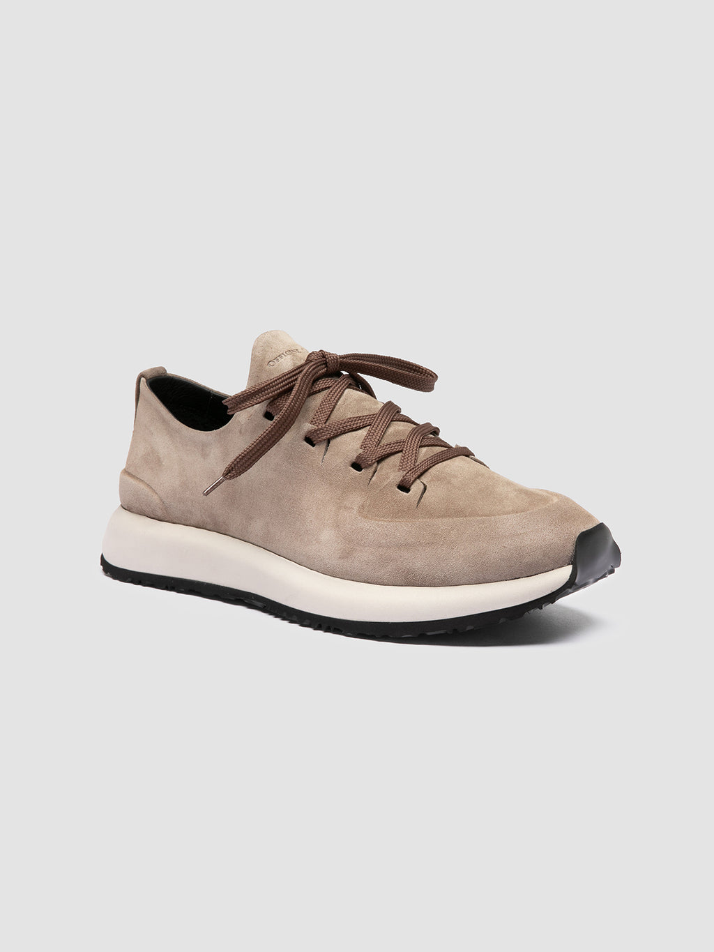 ENTIRE 001 - Grey Suede Sneakers - image 3,side view