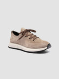 ENTIRE 001 - Grey Suede Sneakers - thumb image 3,side view