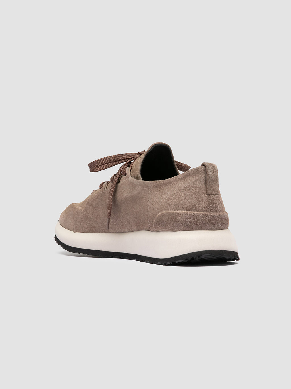 ENTIRE 001 - Grey Suede Sneakers - image 4,side view
