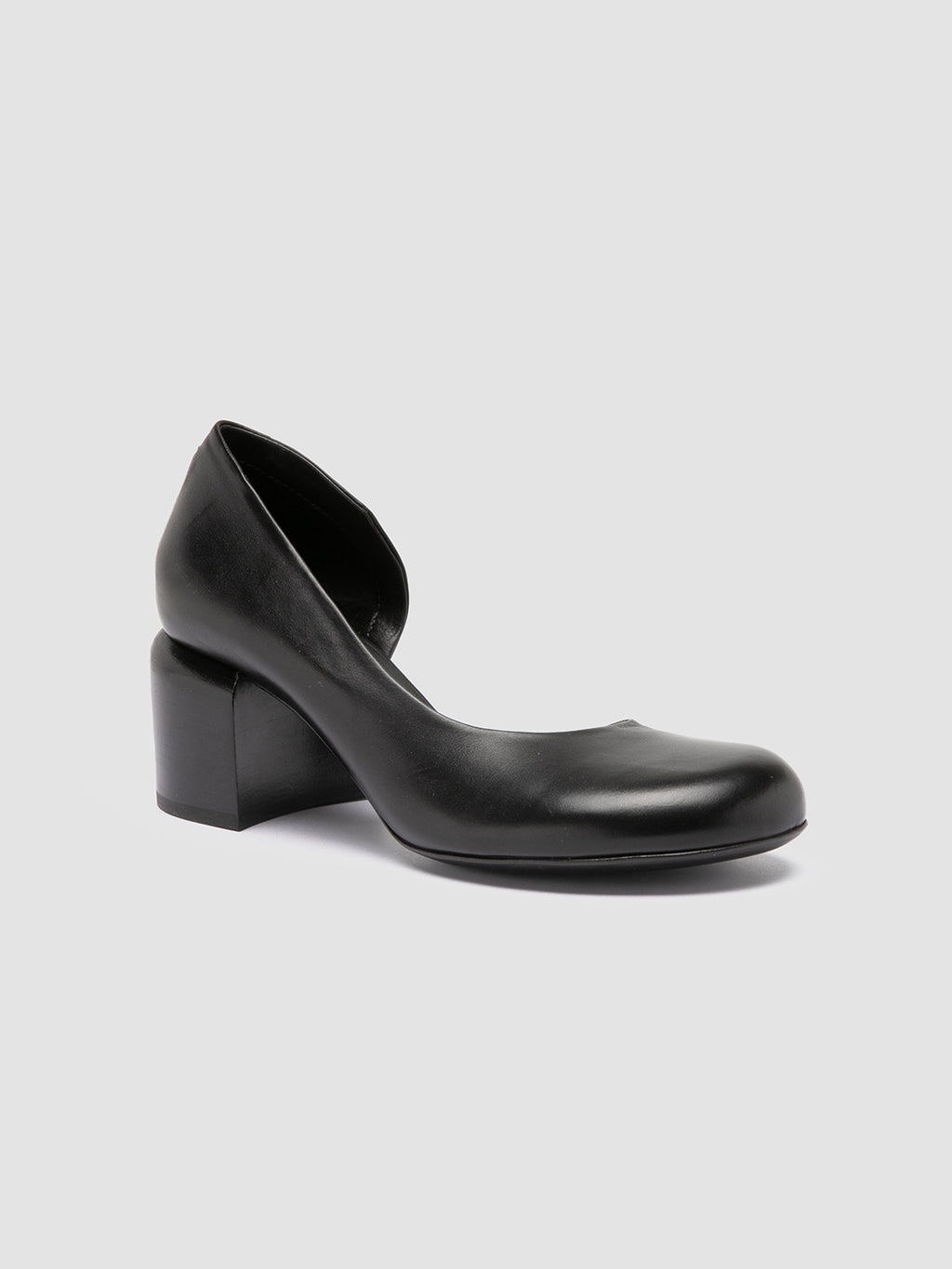 ETHEL 019 - Schwarze Lederpumps